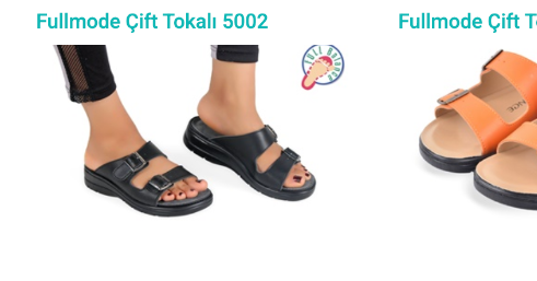Fullmode 5002 Siyah Ortopedik Terlik